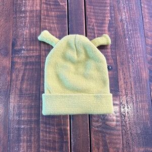 Green Shrek Beanie with Ears